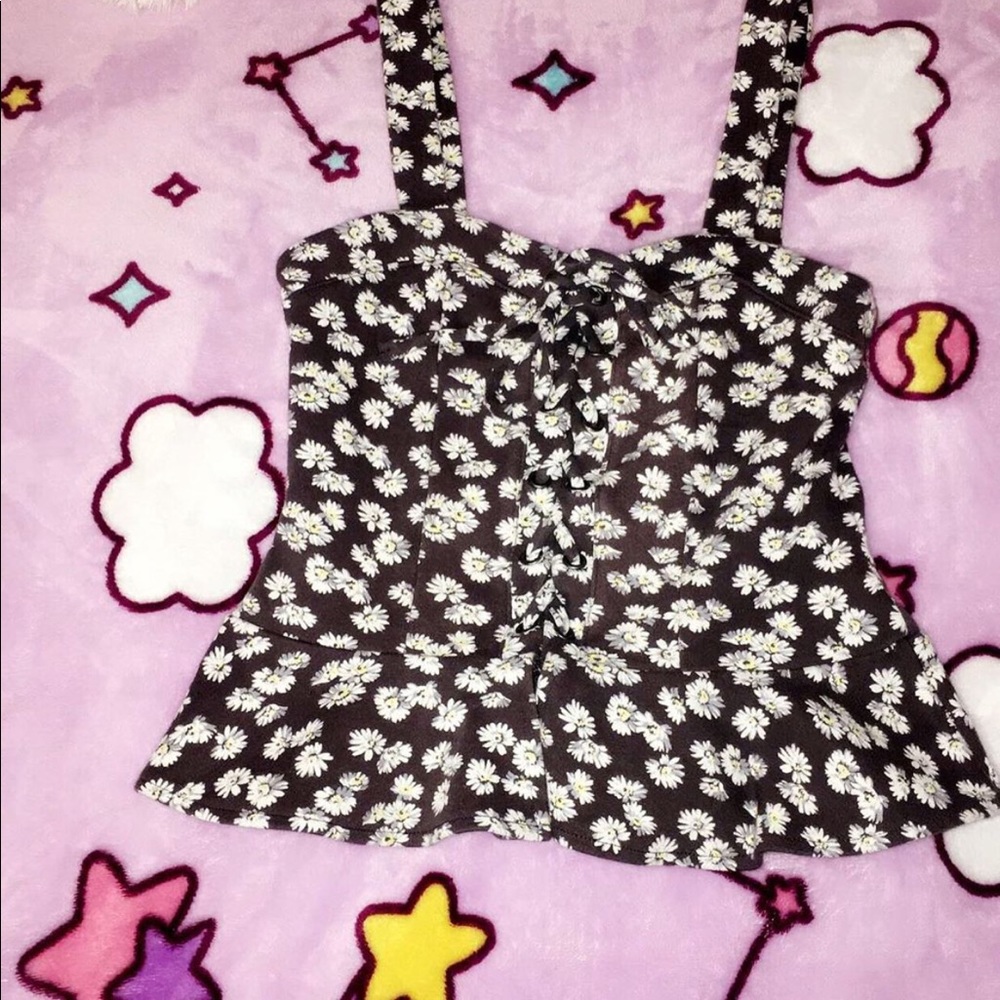 Floral Crop-top